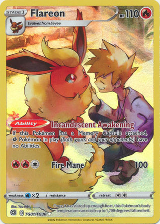 Flareon - TG01/TG30 - Holo Rare available at 401 Games Canada