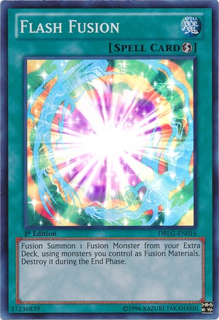 Flash Fusion - DRLG-EN016 - Super Rare - 1st Edition available at 401 Games Canada