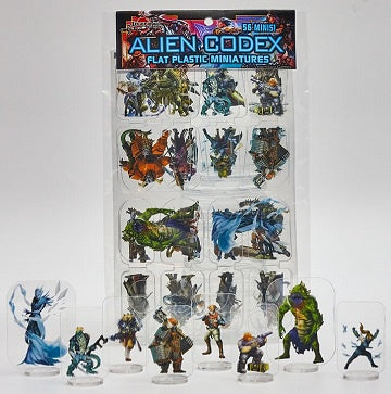 Flat Plastic Miniatures - Legendary Alien Codex available at 401 Games Canada