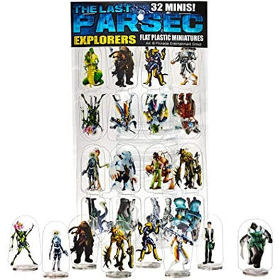 Flat Plastic Miniatures - The Last Parsec Primer available at 401 Games Canada