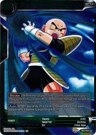 Fledgling Duo Krillin - TB3-043 - Uncommon (FOIL) available at 401 Games Canada