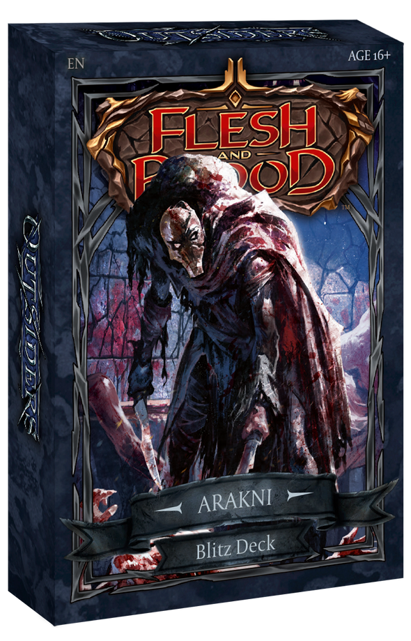 Flesh and Blood - Outsiders - Blitz Deck - Arakni available at 401 Games Canada