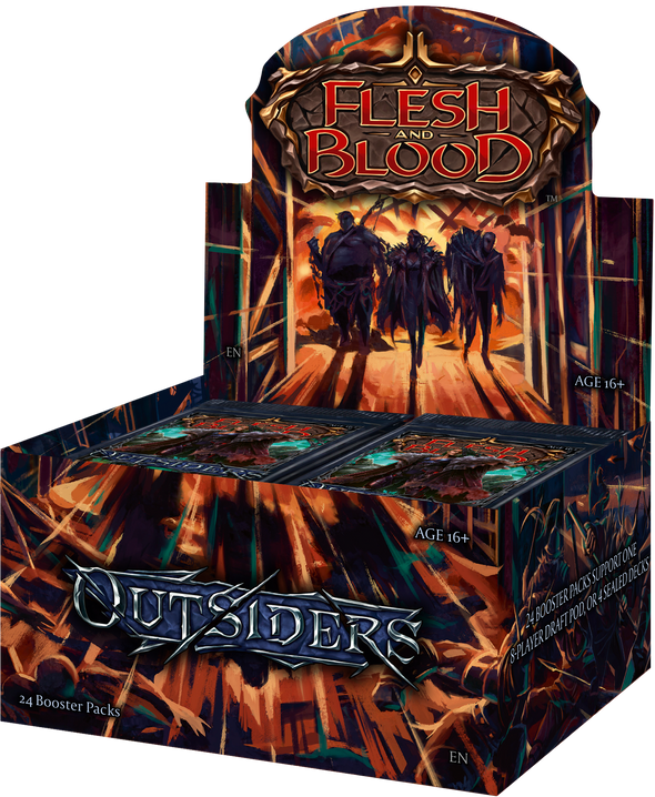 Flesh and Blood - Outsiders - Booster Box - French available at 401 Games Canada