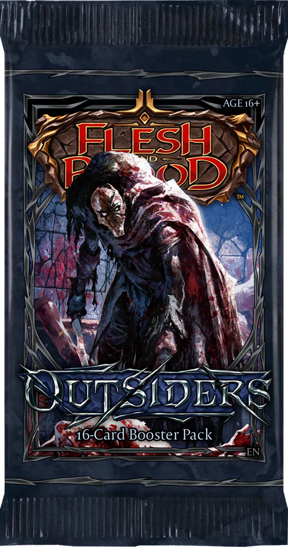 Flesh and Blood - Outsiders - Booster Pack available at 401 Games Canada