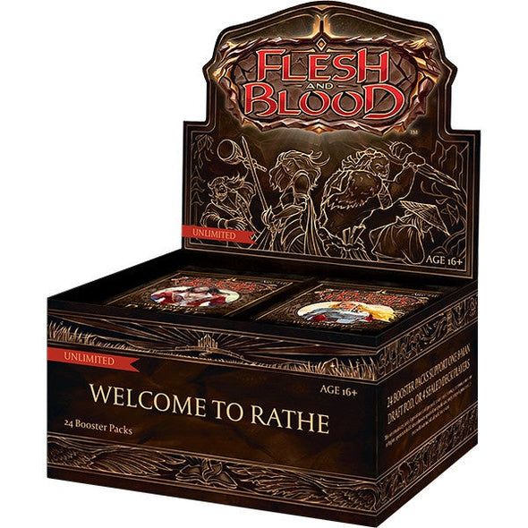 Flesh and Blood - Welcome to Rathe - Booster Box - Unlimited available at 401 Games Canada
