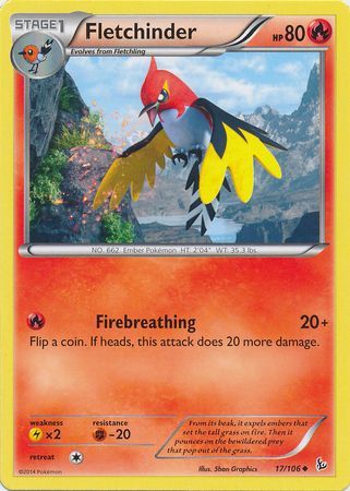 Fletchinder - 17/106 - Uncommon available at 401 Games Canada