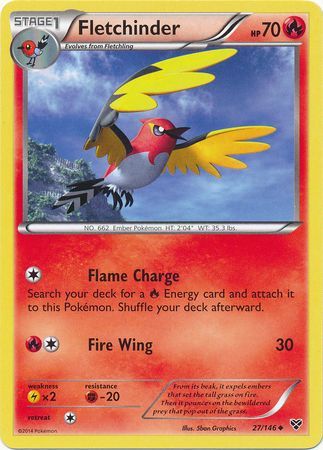 Fletchinder - 27/146 - Uncommon available at 401 Games Canada