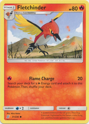 Fletchinder - 31/236 - Common available at 401 Games Canada