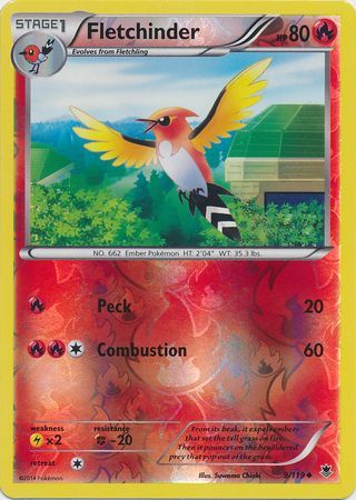 Fletchinder - 9/119 - Uncommon - Reverse Holo available at 401 Games Canada