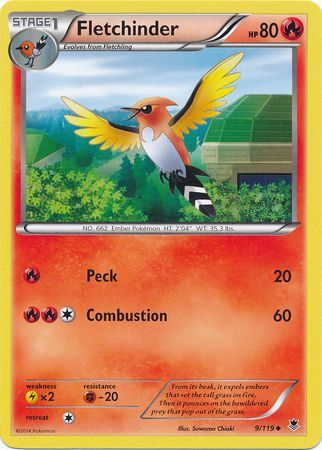 Fletchinder - 9/119 - Uncommon available at 401 Games Canada