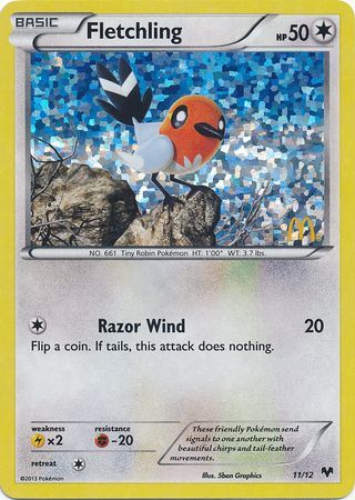 Fletchling - 11/12 - McDonald's Holo - Promo available at 401 Games Canada