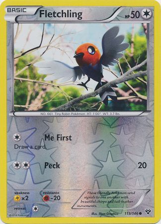 Fletchling - 113/146 - Common - Reverse Holo available at 401 Games Canada