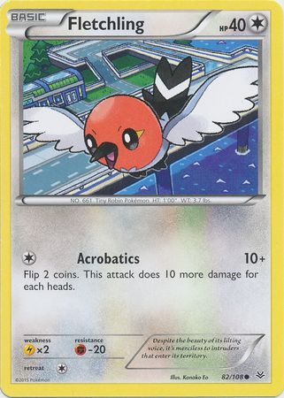 Fletchling - 82/108 - Common available at 401 Games Canada