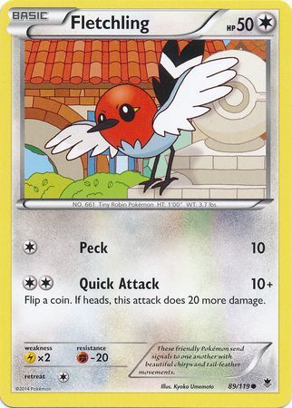 Fletchling - 89/119 - Common available at 401 Games Canada