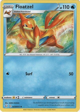 Floatzel - 023/072 - Uncommon available at 401 Games Canada