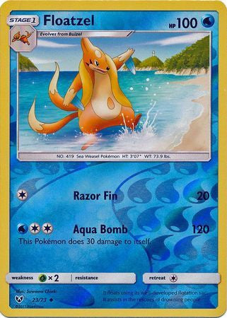 Floatzel - 23/73 - Uncommon - Reverse Holo available at 401 Games Canada