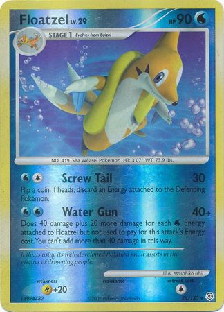 Floatzel - 26/130 - Rare - Reverse Holo available at 401 Games Canada