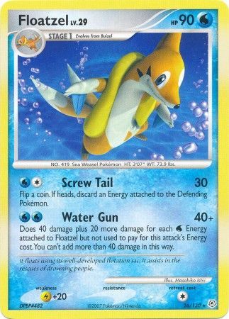 Floatzel - 26/130 - Rare available at 401 Games Canada
