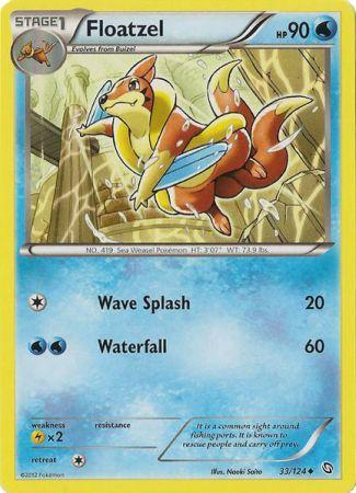 Floatzel - 33/124 - Uncommon available at 401 Games Canada