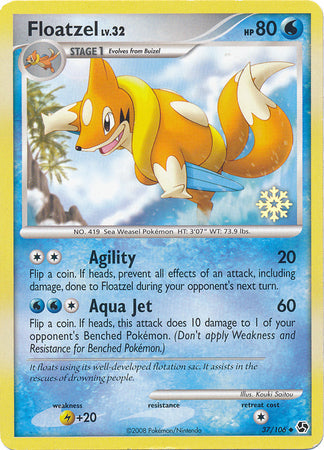 Floatzel - 37/106 - Pokemon Countdown Calendar Promo available at 401 Games Canada