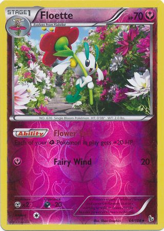 Floette - 64/106 - Rare - Reverse Holo available at 401 Games Canada