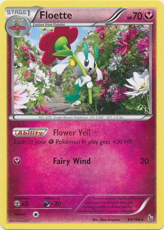 Floette - 64/106 - Rare available at 401 Games Canada