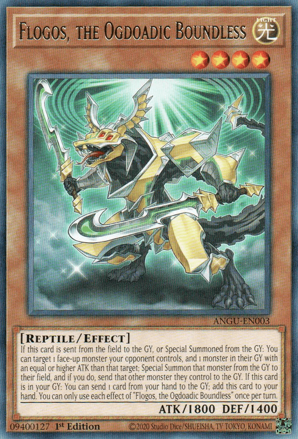 Flogos, the Ogdoadic Boundless - ANGU-EN003 - Rare - 1st Edition available at 401 Games Canada