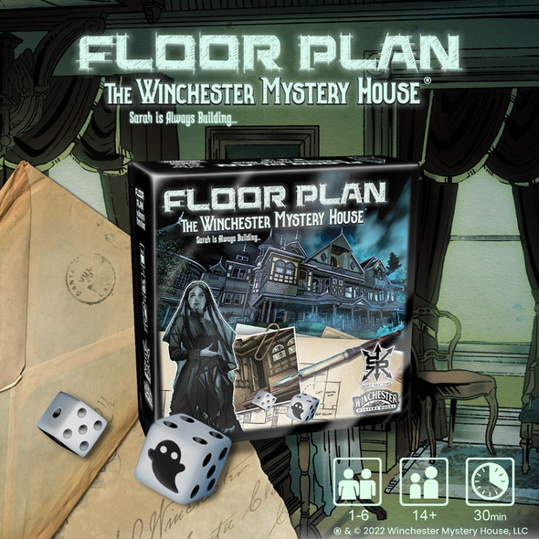 Floor Plan: The Winchester Mystery House