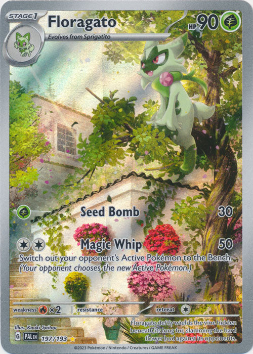 Floragato - 197/193 - Illustration Rare available at 401 Games Canada