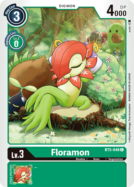 Floramon - BT5-048 - Common available at 401 Games Canada