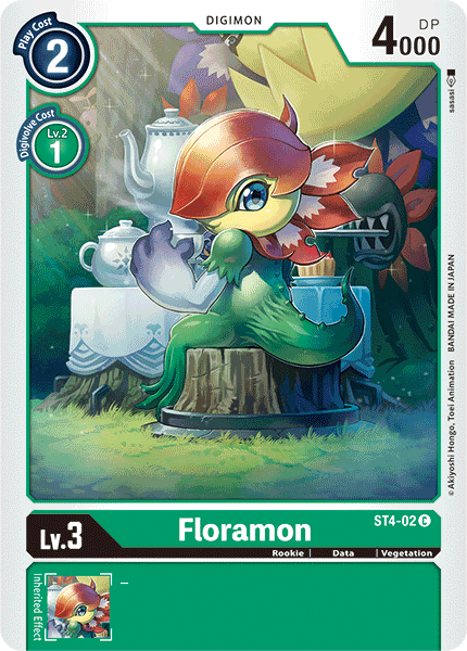 Floramon - ST4-02 - Common available at 401 Games Canada