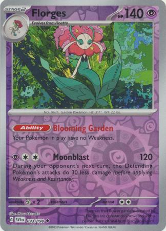 Florges - 093/198 - Uncommon - Reverse Holo available at 401 Games Canada