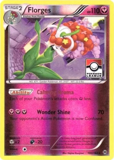 Florges - 103/162 - League Promo available at 401 Games Canada