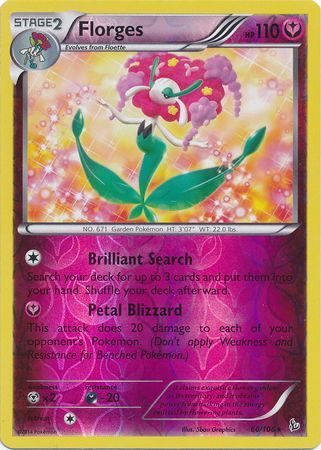 Florges - 66/106 - Holo Rare - Reverse Holo available at 401 Games Canada