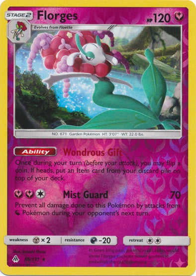 Florges - 86/131 - Rare - Reverse Holo available at 401 Games Canada