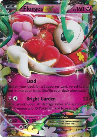 Florges EX - 67/119 - Ultra Rare available at 401 Games Canada