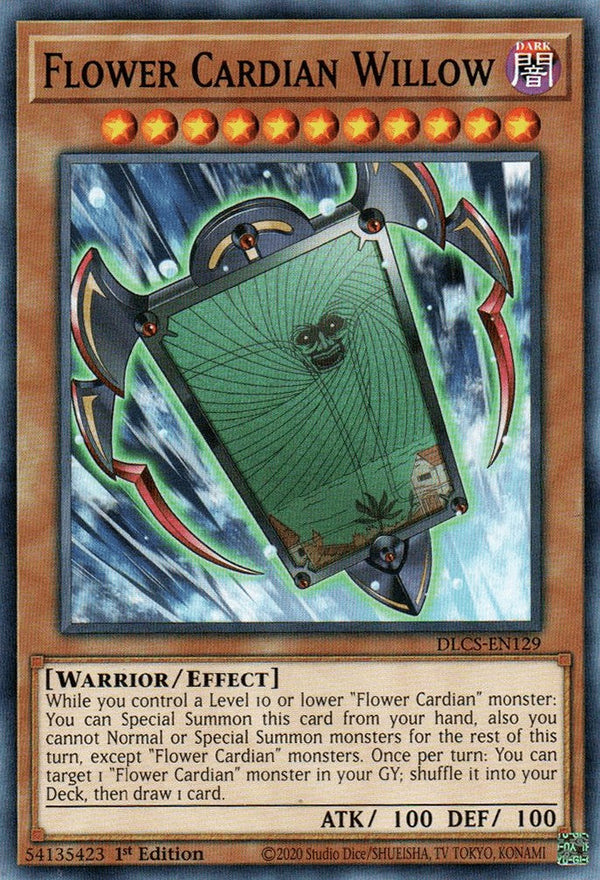 Flower Cardian Willow - DLCS-EN129 - Common - 1st Edition available at 401 Games Canada