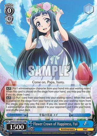 Flower Crown of Happiness, Yui - SAO/S100-E075 - Double Rare available at 401 Games Canada