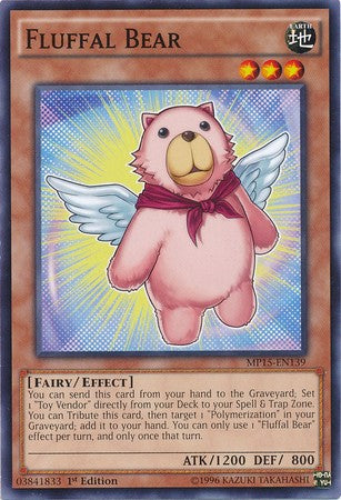 Fluffal Bear - MP15-EN139 - Common - 1st Edition available at 401 Games Canada