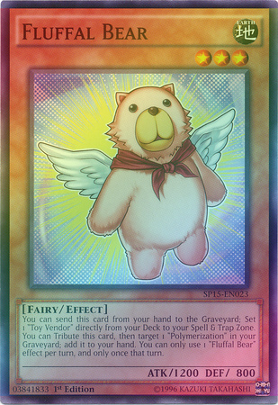 Fluffal Bear - SP15-EN023 - Shatterfoil Rare - 1st Edition available at 401 Games Canada