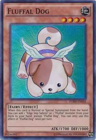 Fluffal Dog - FUEN-EN016 - Super Rare - Unlimited available at 401 Games Canada