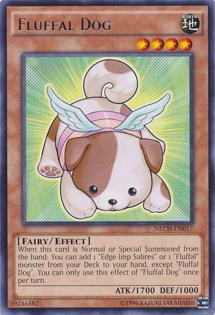 Fluffal Dog - NECH-EN017 - Rare - Unlimited available at 401 Games Canada