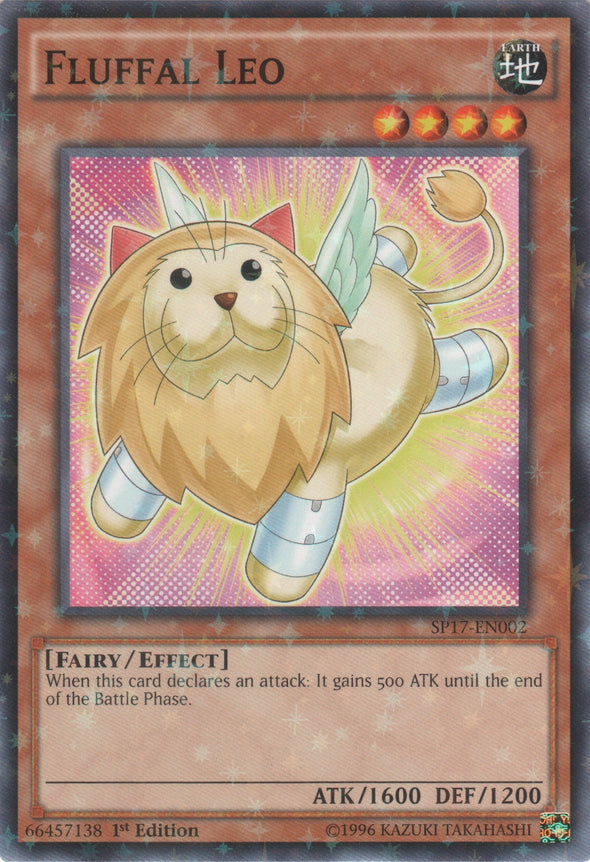 Fluffal Leo - SP17-EN002 - Starfoil Rare - 1st Edition available at 401 Games Canada