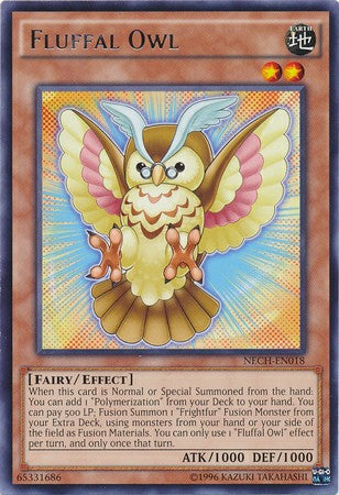 Fluffal Owl - NECH-EN018 - Rare - Unlimited available at 401 Games Canada