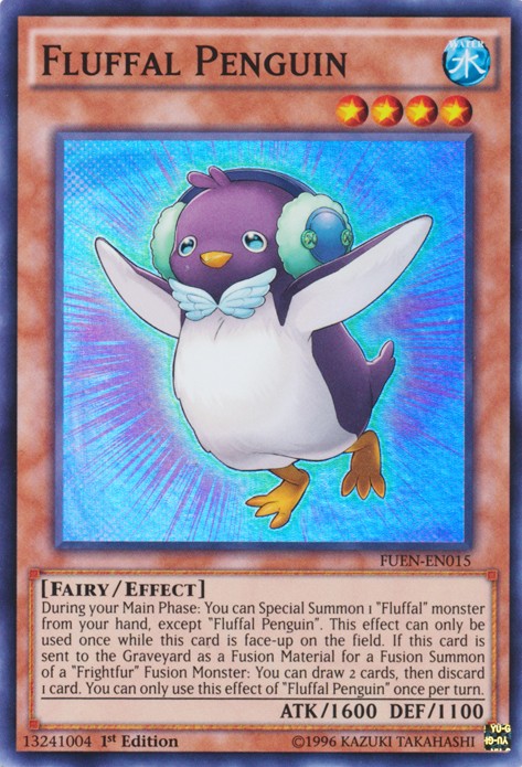 Fluffal Penguin - FUEN-EN015 - Super Rare - 1st Edition available at 401 Games Canada