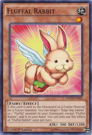 Fluffal Rabbit - NECH-EN020 - Common - 1st Edition available at 401 Games Canada