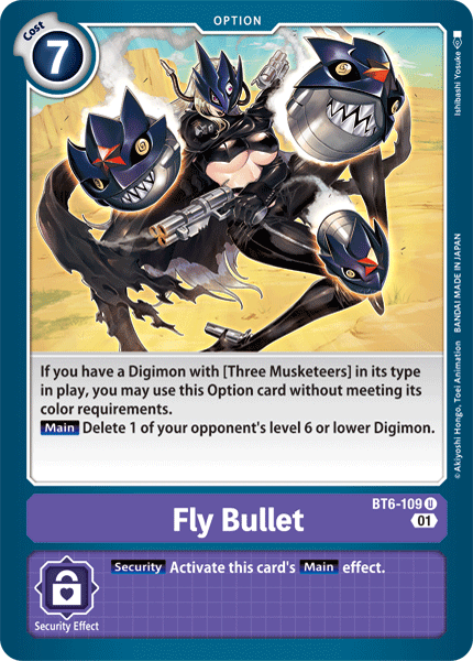 Fly Bullet - BT6-109 - Uncommon available at 401 Games Canada