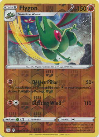 Flygon - 076/172 - Rare - Reverse Holo available at 401 Games Canada