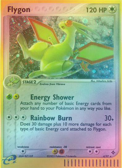 Flygon - 4/97 - Holo Rare - Reverse Holo available at 401 Games Canada