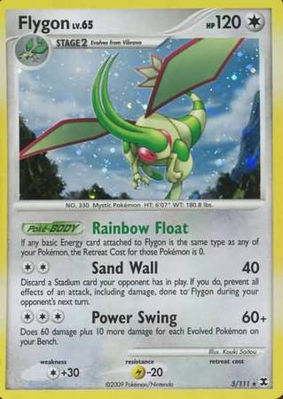 Flygon - 5/111 - Holo Rare available at 401 Games Canada